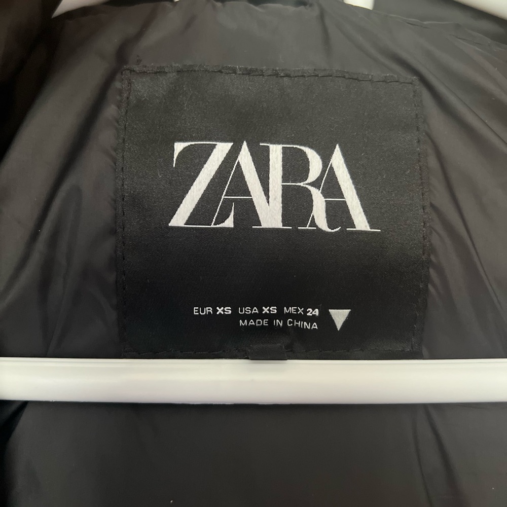 Zara ✨Knee Length black vest. XS but oversized.
